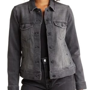 Liverpool Jean Jacket Grey SZ.Small NWT